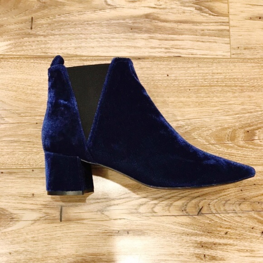 ❌SOLD❌ Anthropologie | Klub Nico Velvet Bootie 9M - Picture 3 of 8